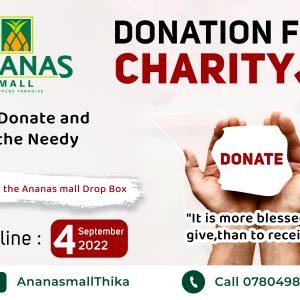 Donation for Charity