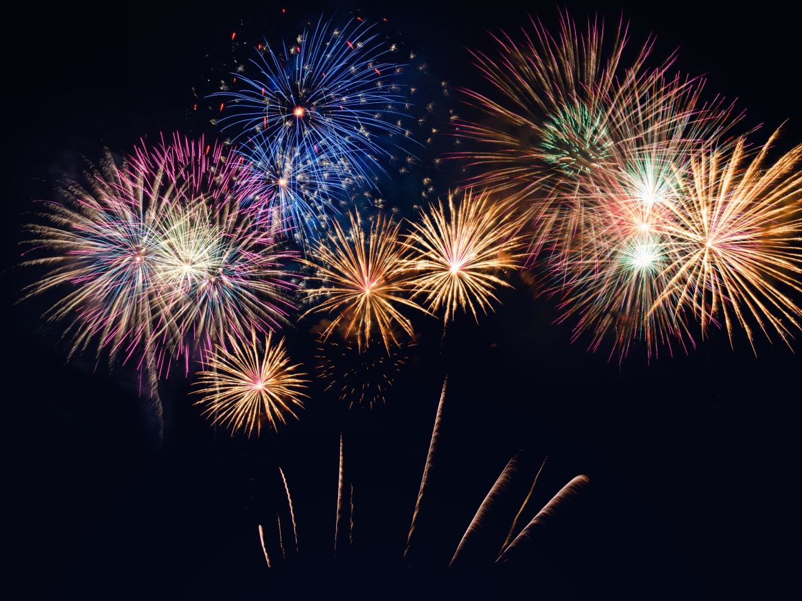 FIREWORKS ON NEW YEARS EVE 2023