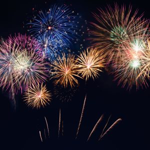 FIREWORKS ON NEW YEARS EVE 2023