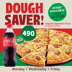 DOUGH SAVER – REGULAR SIGNATURE PIZZA